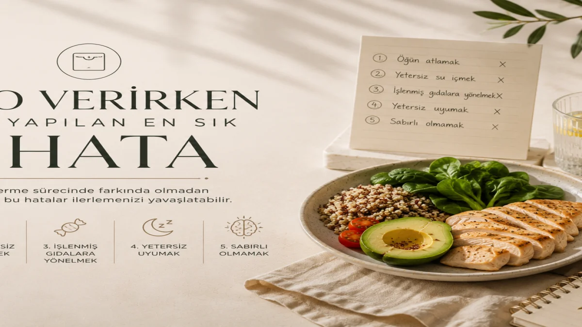 Kilo Verirken En Sık Yapılan 5 Hata